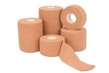 Andover Coated Products Cohesive Bandage CoFlex®·LF2 6 Inch X 5 Yard 20 lbs. Tensile Strength Self-adherent Closure Tan NonSterile