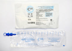 Cure Medical Intermittent Catheter Tray Cure Catheter™ Closed System / Straight Tip 12 Fr. Without Balloon