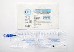 Cure Medical Intermittent Catheter Tray Cure Catheter™ Closed System / Straight Tip 14 Fr. Without Balloon