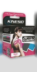 Patterson Medical Supply Kinesiology Tape Kinesio® Tex Classic Water Resistant Cotton 2 Inch X 13-1/10 Foot Red NonSterile