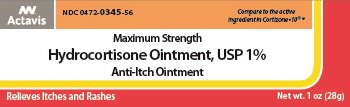 H2 Pharma LLC Itch Relief 1% Strength Ointment 1 oz. Tube