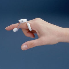 Patterson Medical Supply Finger Splint Medium Left Hand White
