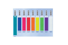 Neotech Products Tube Holder NeoGrip 25 X 150mm, Teal, Hook and Loop Fabric, Mylar, Stainless Steel