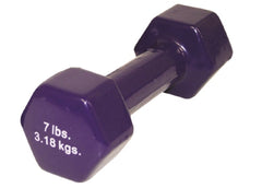 Fabrication Enterprises Dumbbell Hexagon Heads CanDo® 7 lbs.
