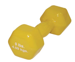 Fabrication Enterprises Dumbbell Hexagon Heads CanDo® 9 lbs.