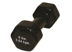 Fabrication Enterprises Dumbbell Hexagon Heads CanDo® 8 lbs.