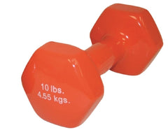 Fabrication Enterprises Dumbbell Hexagon Heads CanDo® 10 lbs.