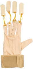 Patterson Medical Supply Traction Exercise Glove Rolyan Deluxe Small / Medium Tan