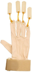 Patterson Medical Supply Traction Exercise Glove Rolyan Deluxe Large / X-Large Tan