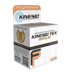 Fabrication Enterprises Kinesiology Tape Kinesio® Tex Gold™ FP Water Resistant Cotton 2 Inch X 5-1/2 Yard Beige NonSterile