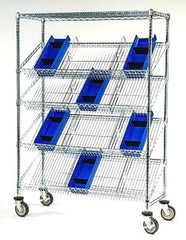 Lakeside Manufacturing Suture Cart Chrome 24 X 48 X 60 Inch