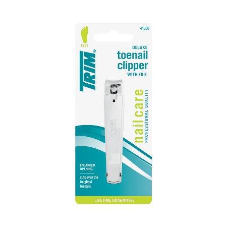 Pacific World Corporation Toenail Clippers Trim® Thumb Squeeze Lever