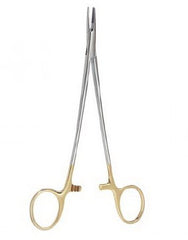 V. Mueller Needle Holder Vital™ 6 Inch Length 3,600 Teeth Per Square Inch Straight Tips Finger Ring Handle - M-850485-3473 - Each