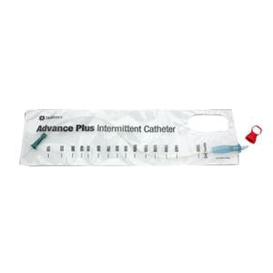 Hollister Intermittent Closed Catheter Advance Plus™ Straight Tip 16 Fr. Without Balloon PVC