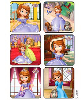 Medibadge Disney® 75 per Unit Sofia the First Disney Princess Sticker