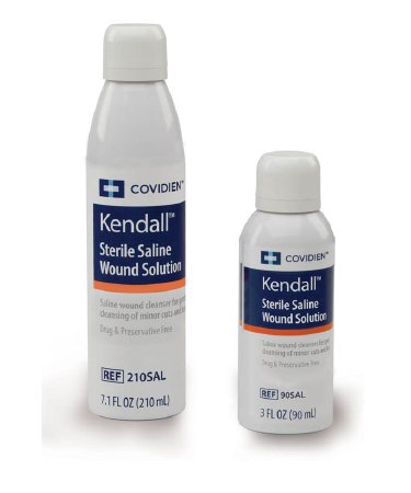 Cardinal Saline Wound Solution Kendall™ 7.1 oz. Spray Can Sterile Saline