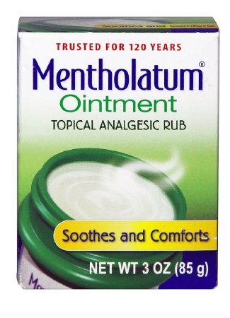 DOT Foods - Kraft Foods Inc Topical Pain Relief Mentholatum® 9% - 1.3% Strength Camphor / Menthol Ointment 3 oz.