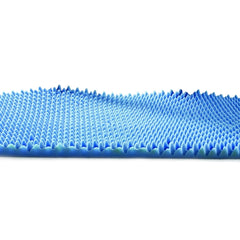 Mabis Healthcare Mattress Overlay Convoluted Foam 72 L X 33 W X 3 H Inch For Mattresses