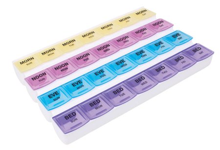 Apex-Carex Pill Organizer Mediplanner® 7 Day 4 Dose