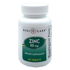 Mineral Supplement Geri-Care Zinc Sulfate 50 mg Strength Tablet 60 per Bottle