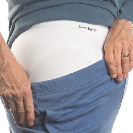 Prevent Products Hip Protection Brief with Pads GeriHip® Brief Medium White