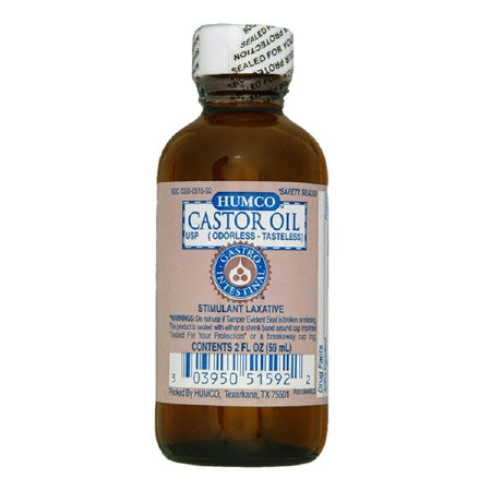 Humco Laxative Humco Unflavored Liquid 2 oz. Castor Oil