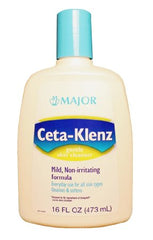 Major Pharmaceuticals Facial Cleanser Cetaklenz™ Liquid 16 oz. Bottle Unscented