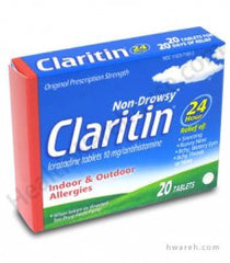 MSD Consumer Care Allergy Relief Claritin® 10 mg Strength Tablet 20 per Box
