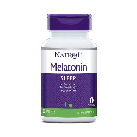 Natrol Inc Natural Sleep Aid Natrol® 90 per Bottle Tablet 1 mg Strength
