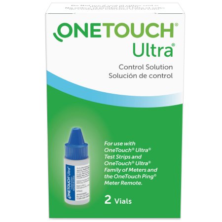 LifeScan Blood Glucose Control Solution One Touch® Ultra Blood Glucose Testing 2 X 4 mL