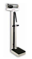 Detecto Scale Column Scale with Height Rod Detecto® Balance Beam Display 180 kg Capacity Black / White Analog