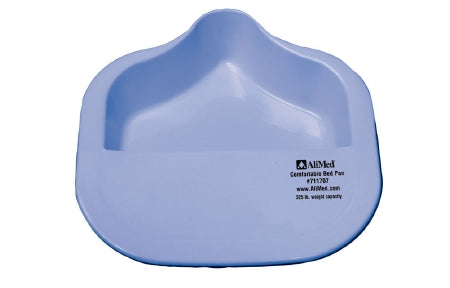 Alimed Conventional Bedpan Alimed® Lower Profile Blue 2 Quart / 1893 mL