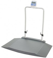 Doran Scales Wheelchair Scale Doran® Digital Display 800 lbs. Capacity Gray / White AC Adapter / Battery Operated