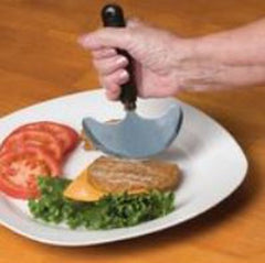 Patterson Medical Supply Rocker Knife Light Weight Brown Stainless Steel / Plastic