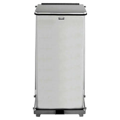 RJ Schinner Co Trash Can Rubbermaid® Defenders® 24 gal. Rectangular Satin Finish Steel Step On - M-853151-2749 - Each