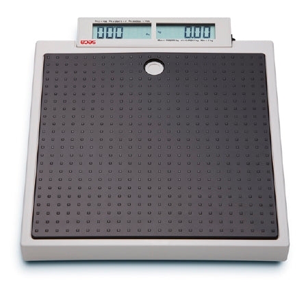 Seca Floor Scale seca® 874 Digital Display 440 lbs. / 200 kg Capacity Black / White Battery Operated