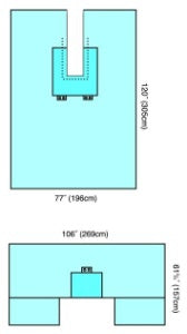 Cardinal DRAPE, SURG UNIV SPLIT PACK I I (10/CWS)