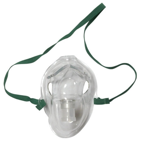 Sunset Healthcare Aerosol Mask Elongated Style Pediatric Adjustable Head Strap / Nose Clip