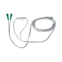 Sunset Healthcare Demand Nasal Cannula Dual Port Delivery Adult Straight Prong / NonFlared Tip