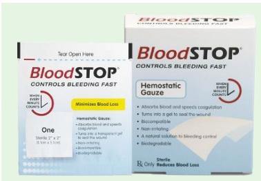 Lifescience PLUS Haemostatic Gauze Dressing BloodSTOP®