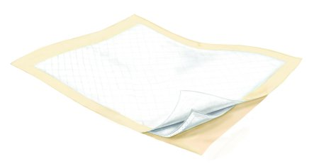 Cardinal Underpad Wings™ Plus 30 X 30 Inch Disposable Fluff / Polymer Heavy Absorbency - M-854097-1169 - Case of 80