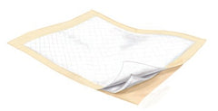 Cardinal Underpad Wings™ Plus 30 X 30 Inch Disposable Fluff / Polymer Heavy Absorbency - M-854097-1169 - Case of 80