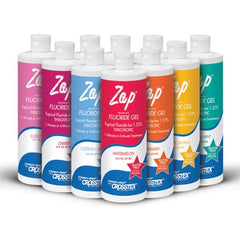 SPS Medical Supply ZAP® Fluoride Gel 16 oz. Mint Flavor