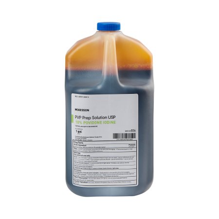 Prep Solution McKesson 1 gal. Jug 10% Strength Povidone-Iodine NonSterile