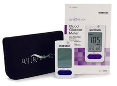 Blood Glucose Meter QUINTET AC® 5 Second Results Stores Up To 500 Results with Date and Time Auto Coding