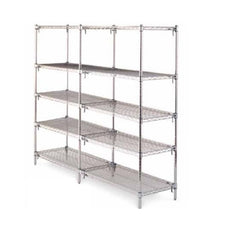Intermetro Industries Wire Shelving Starter Unit Super Erecta® 5 Shelves 18 X 24 Inch