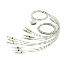 Welch Allyn Patient Cable CP 150™ 10-Lead, AHA, Banana For Electrocardiograph Machine