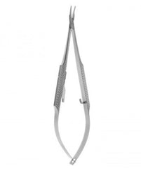 V. Mueller Needle Holder 5-1/4 Inch Length Curved Delicate Jaw Round Knurled - M-860399-2429 - Each