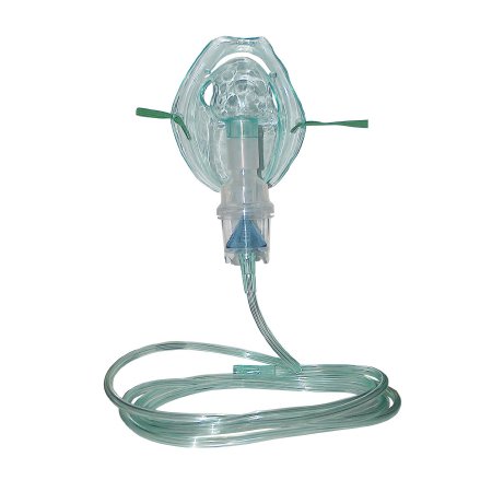 Drive Medical Handheld Compressor Nebulizer System Small Volume 6 mL Medication Cup Universal Aerosol Mask Delivery