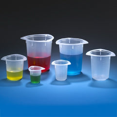 Globe Scientific Beaker Tri-Corner Polypropylene 800 mL